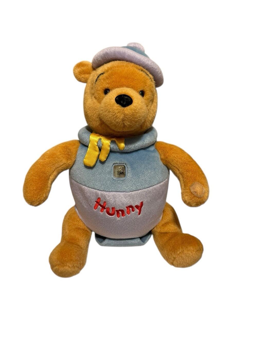 Disney Store Winnie The Pooh Hunny Electronic Sensor Dancing Toy RARE Working